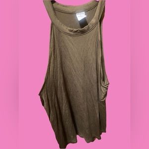 Small sleeveless olive green casual top from Nordstrom. New with tags!